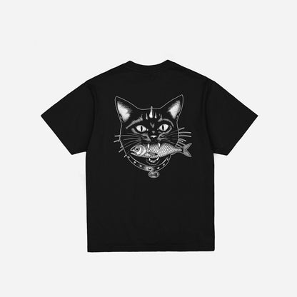 BLACK SARDINE T-SHIRT BLACK