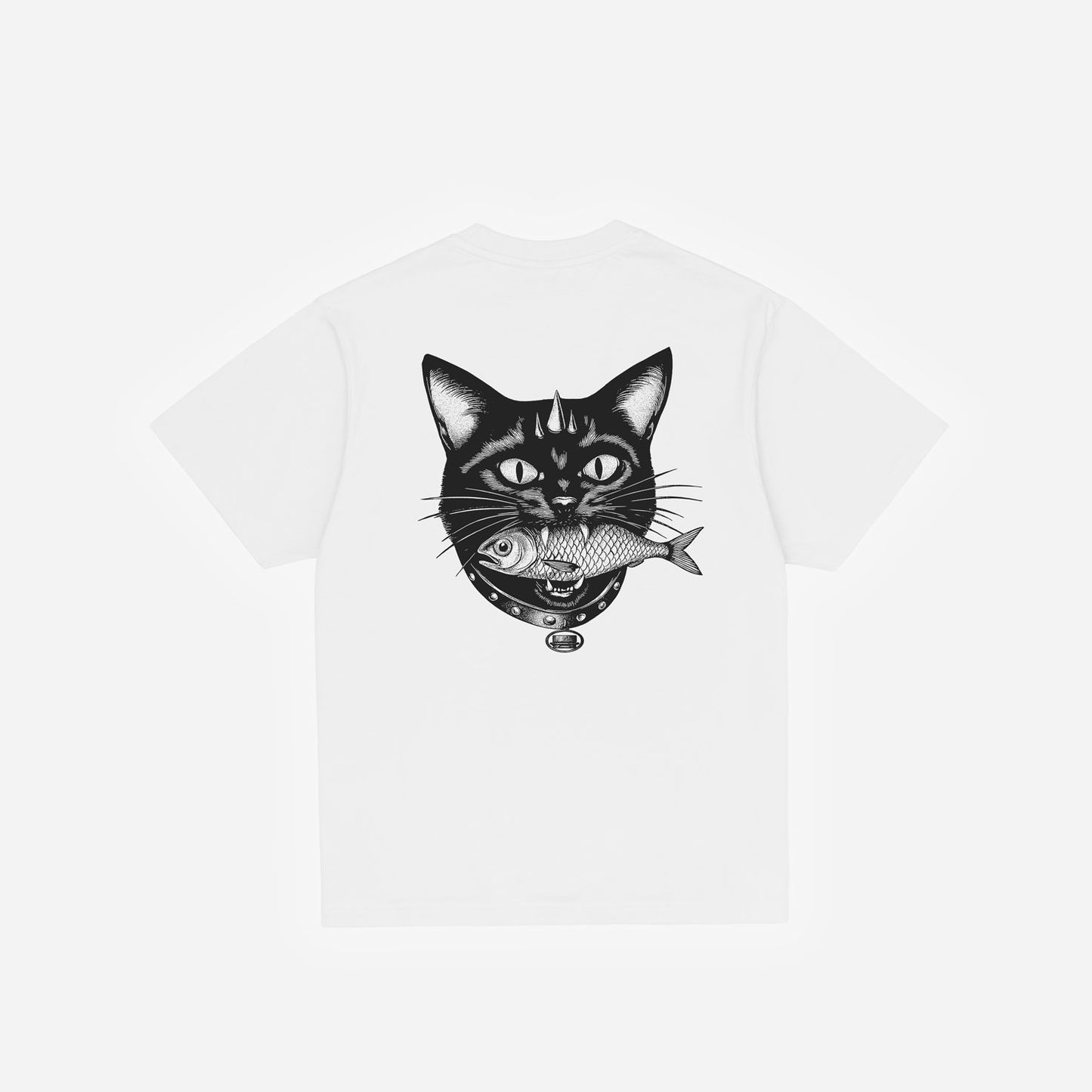 BLACK SARDINE T-SHIRT WHITE