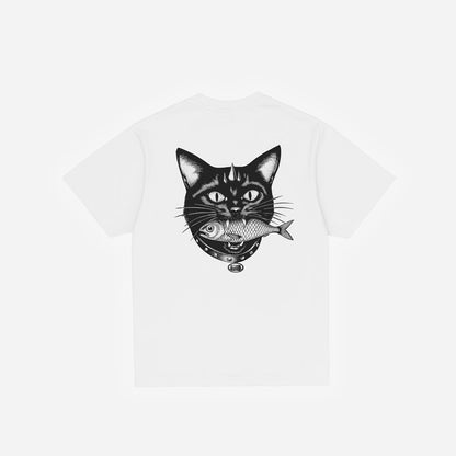 BLACK SARDINE T-SHIRT WHITE