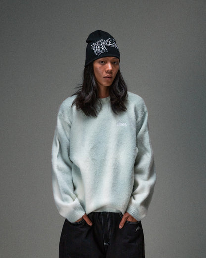 BLUR KNIT AOP