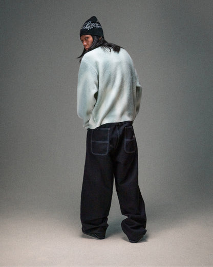 BLUR KNIT AOP