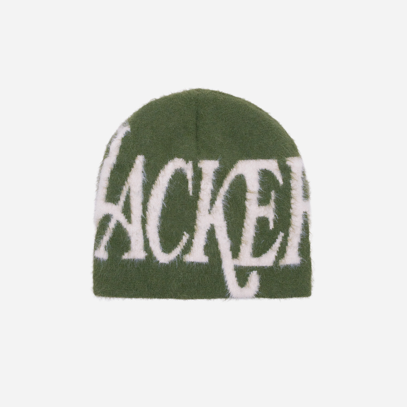 BLUR MOHAIR BEANIE GREEN