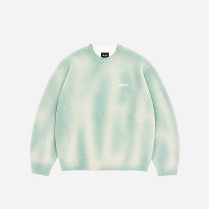 BLUR KNIT AOP