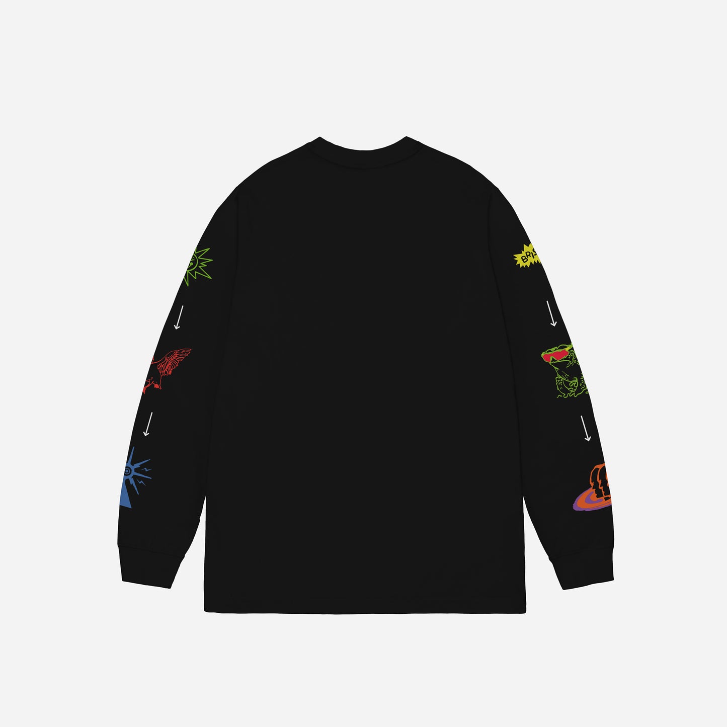 BRISTOL LONG SLEEVES - BLACK