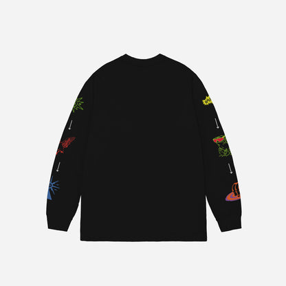 BRISTOL LONG SLEEVES - BLACK