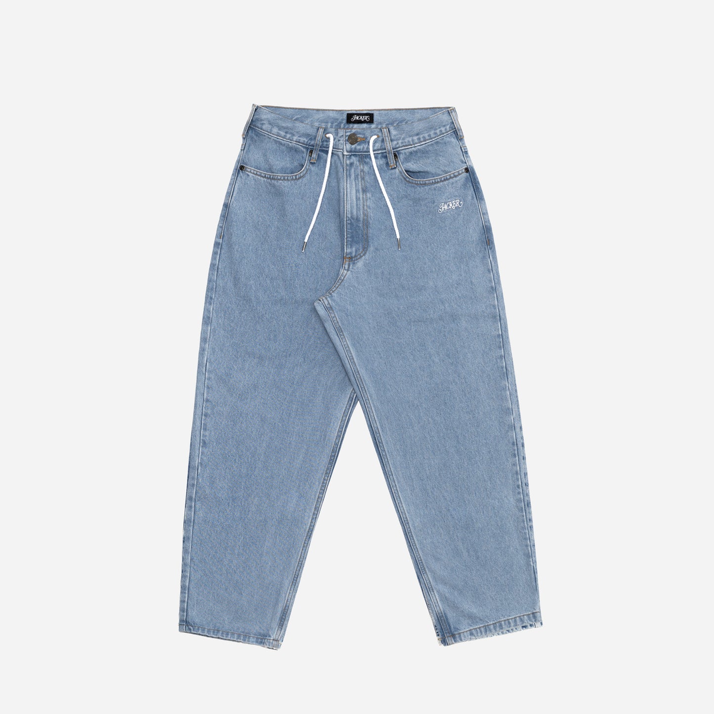 CLASSIC DENIM BAGGY PANT - LIGHT BLUE