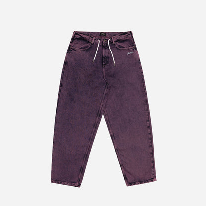 CLASSIC DENIM BAGGY PANT - PURPLE