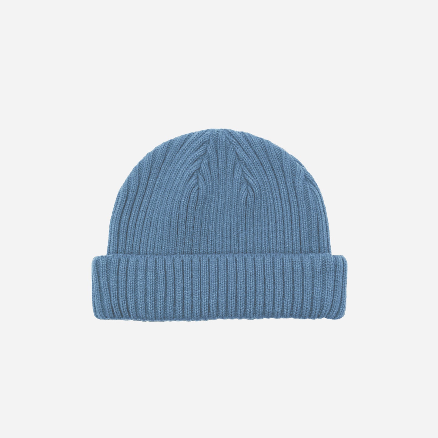 CLASSIC SHORT BEANIE - BLUE