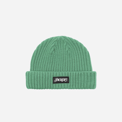 CLASSIC SHORT BEANIE - GREEN