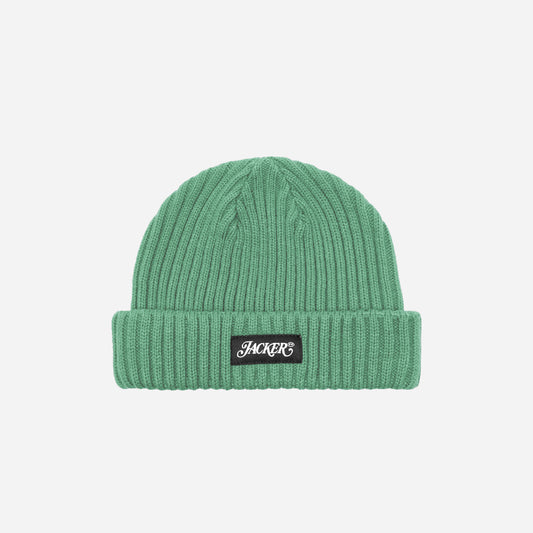 CLASSIC SHORT BEANIE - GREEN