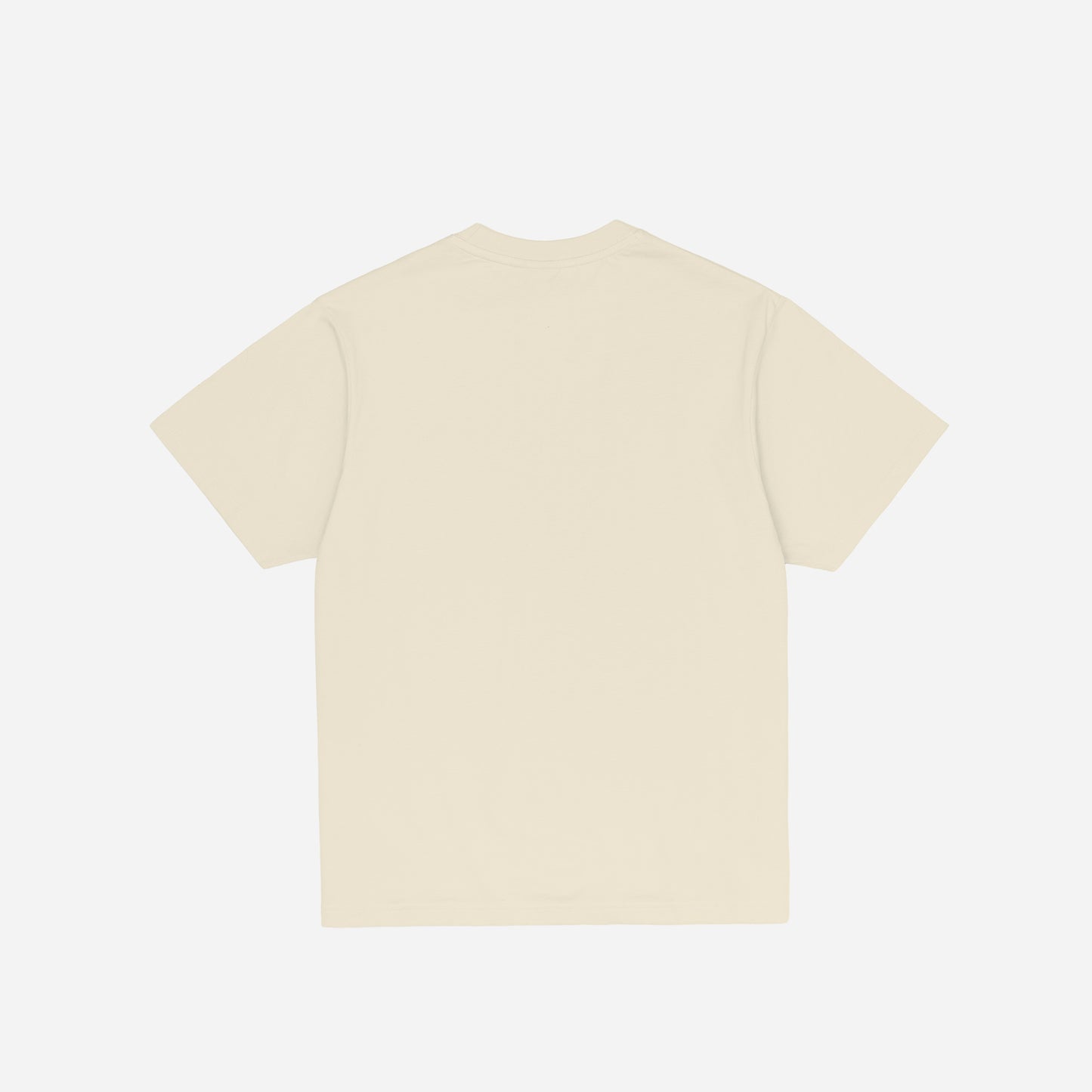 CLASSIC T-SHIRT - BEIGE & PURPLE