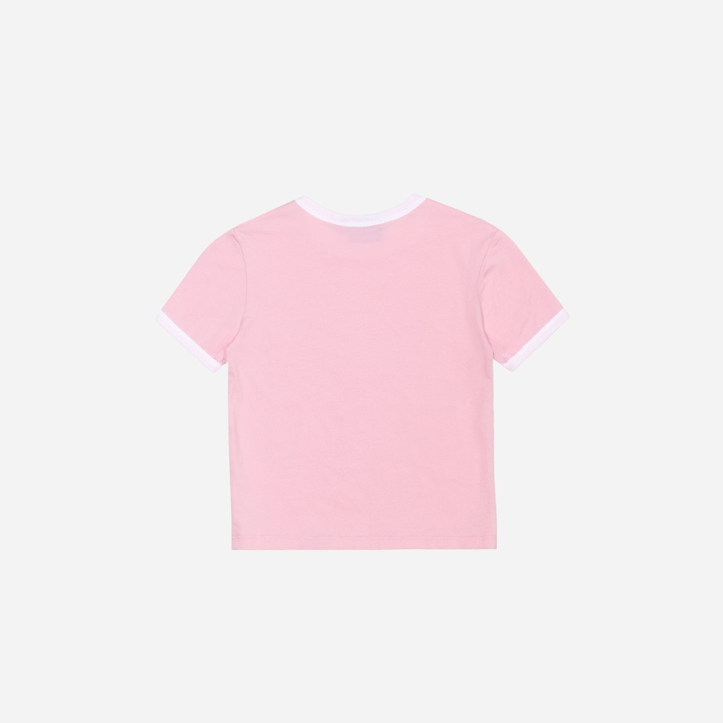 CAMISETA CORTA CLÁSICA - ROSA