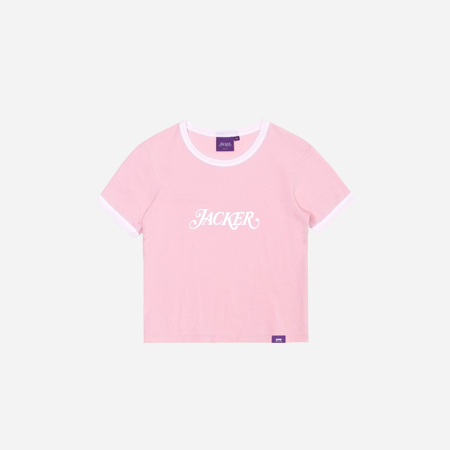 CAMISETA CORTA CLÁSICA - ROSA