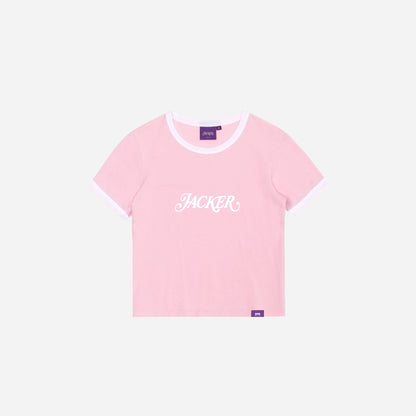 CAMISETA CORTA CLÁSICA - ROSA