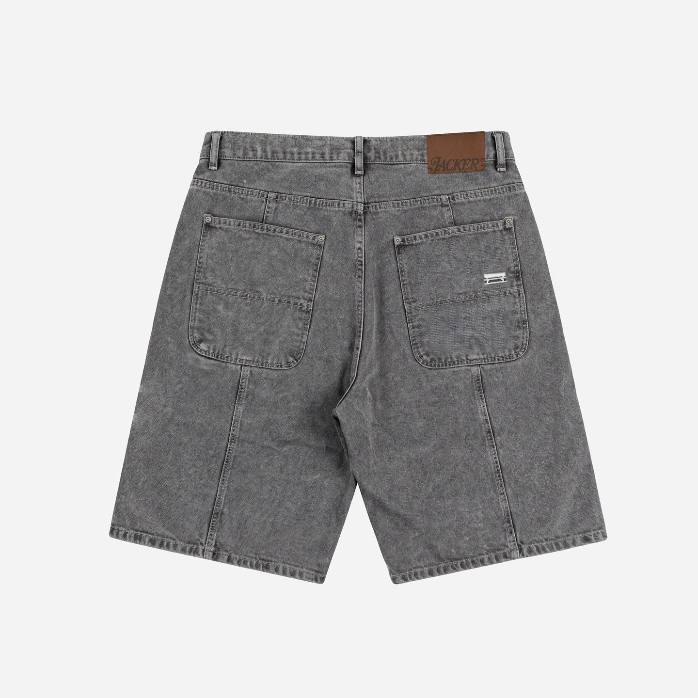 3 STRIPES BAGGY SHORT GREY