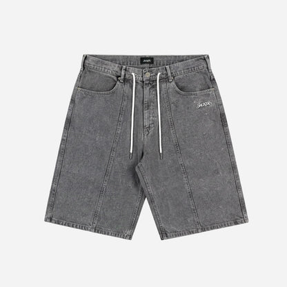 3 STRIPES BAGGY SHORT GREY