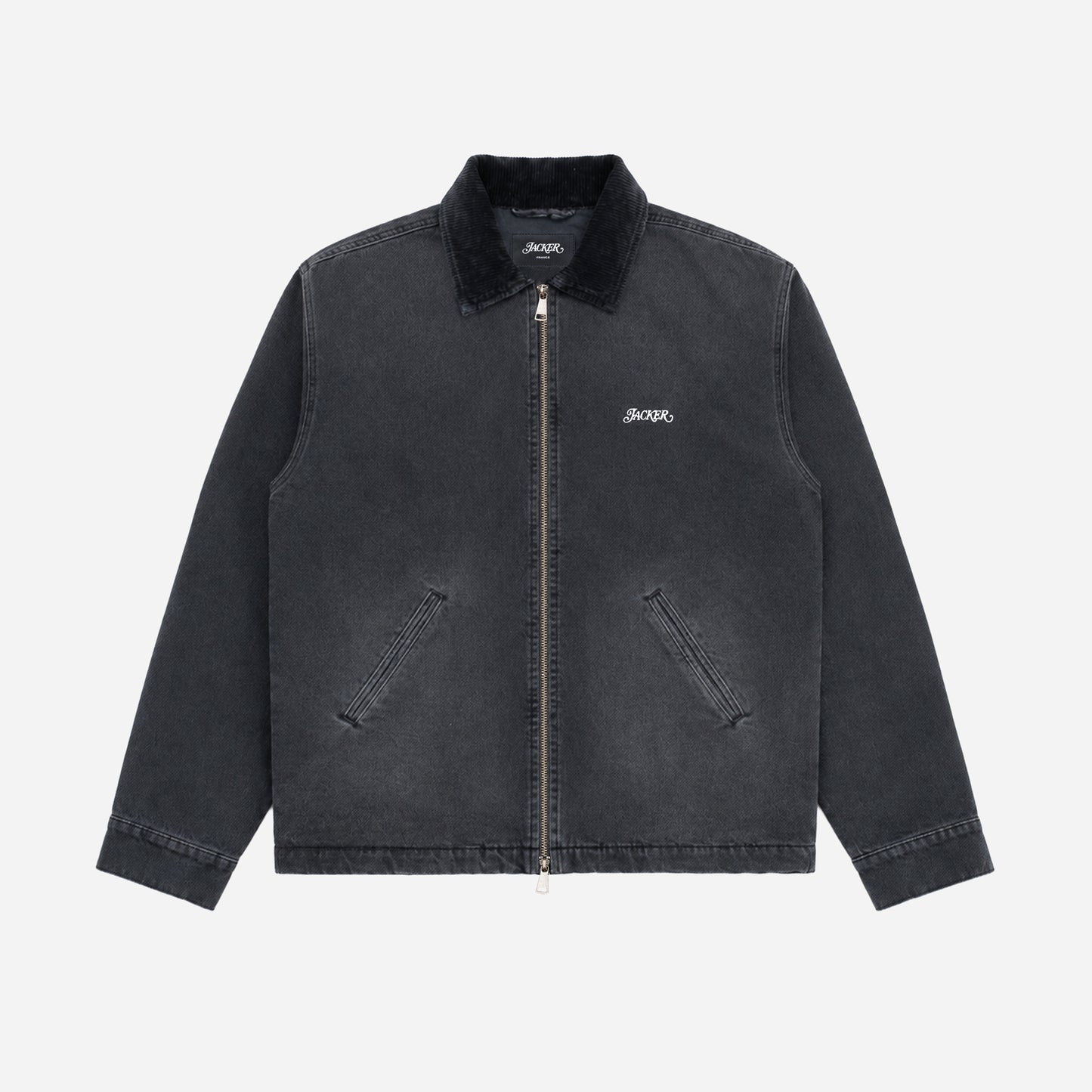 CLASSIC FACTORY DENIM JACKET WASHED BLACK