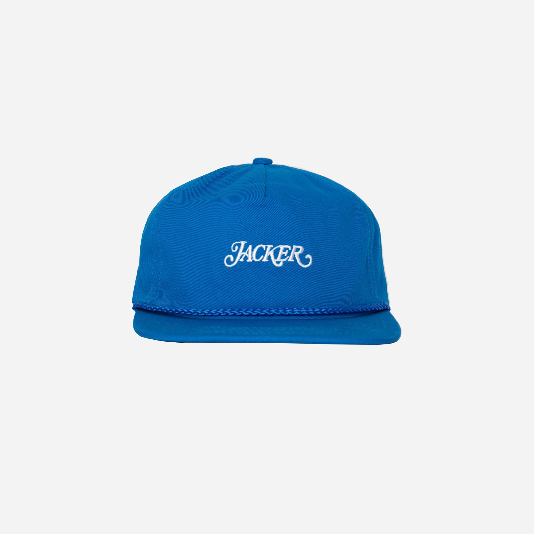 CLASSIC SNAPBACK 5 PANEL - BLUE – JACKER