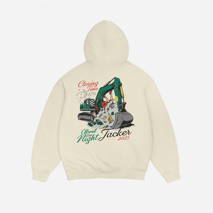 CLOSING TIME HOODIE - BEIGE