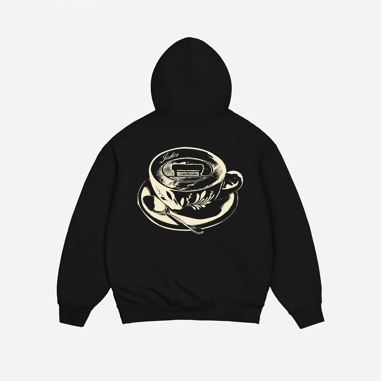 COFFEE TIME HOODIE BLACK
