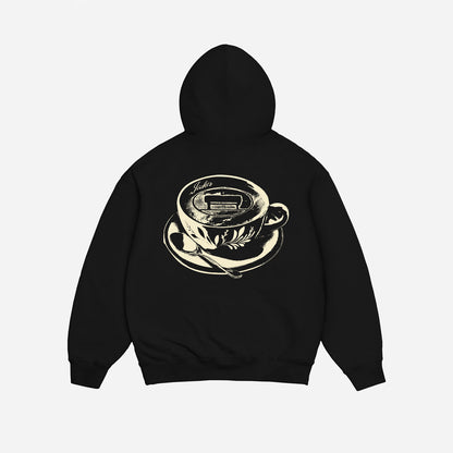 COFFEE TIME HOODIE BLACK