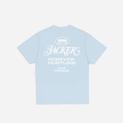 COLLECTIVE T-SHIRT - BLUE & WHITE