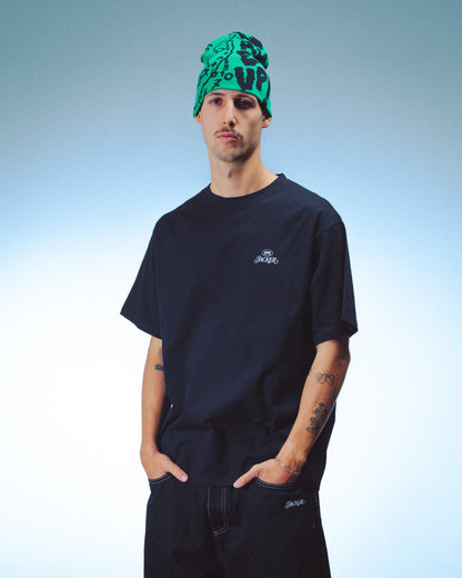 COLLECTIVE T-SHIRT - BLACK & BEIGE