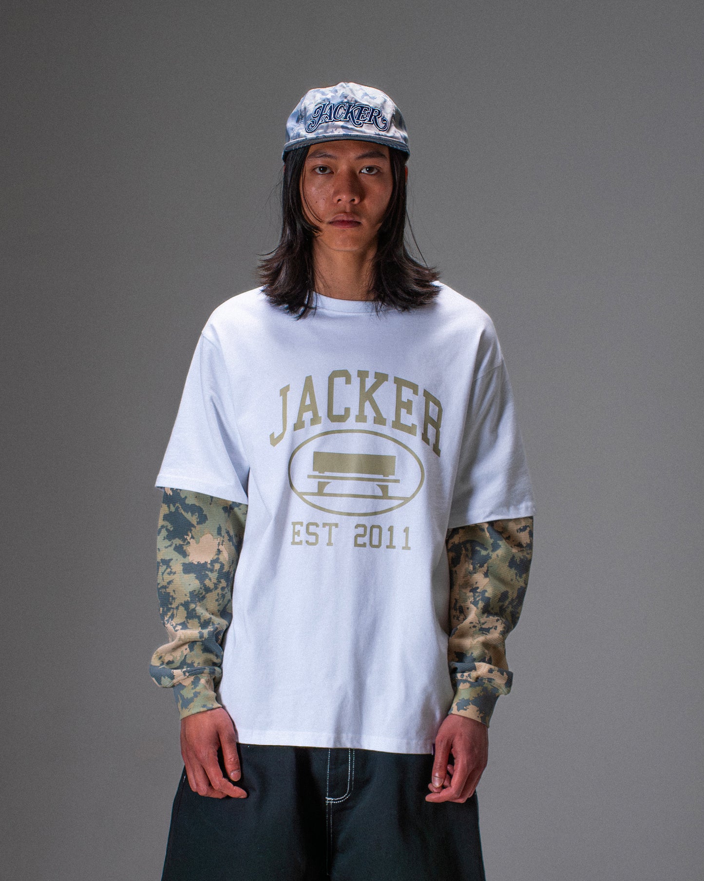 COLLEGE LONG SLEEVES CAMO