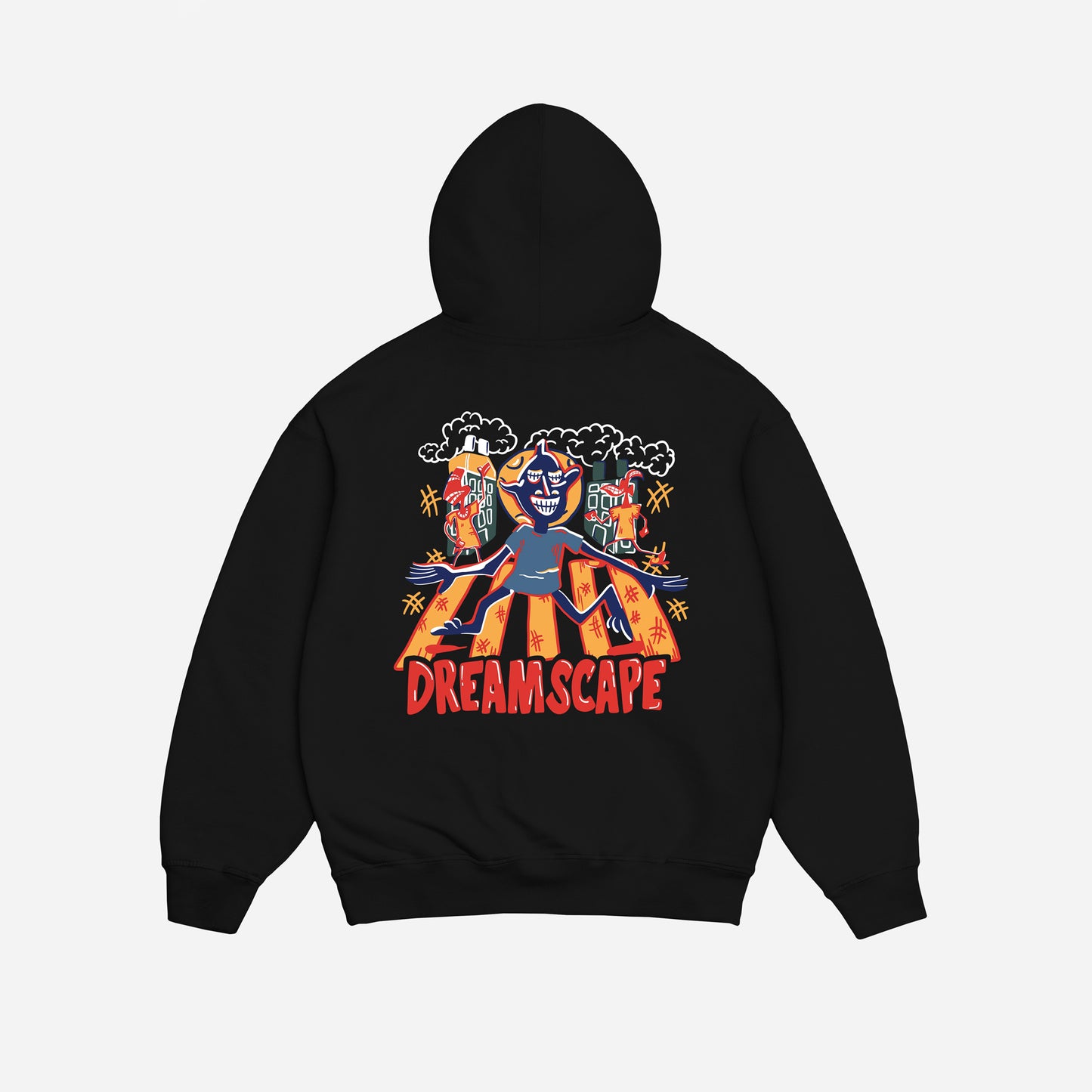 CORINTHIAN HOODIE - BLACK