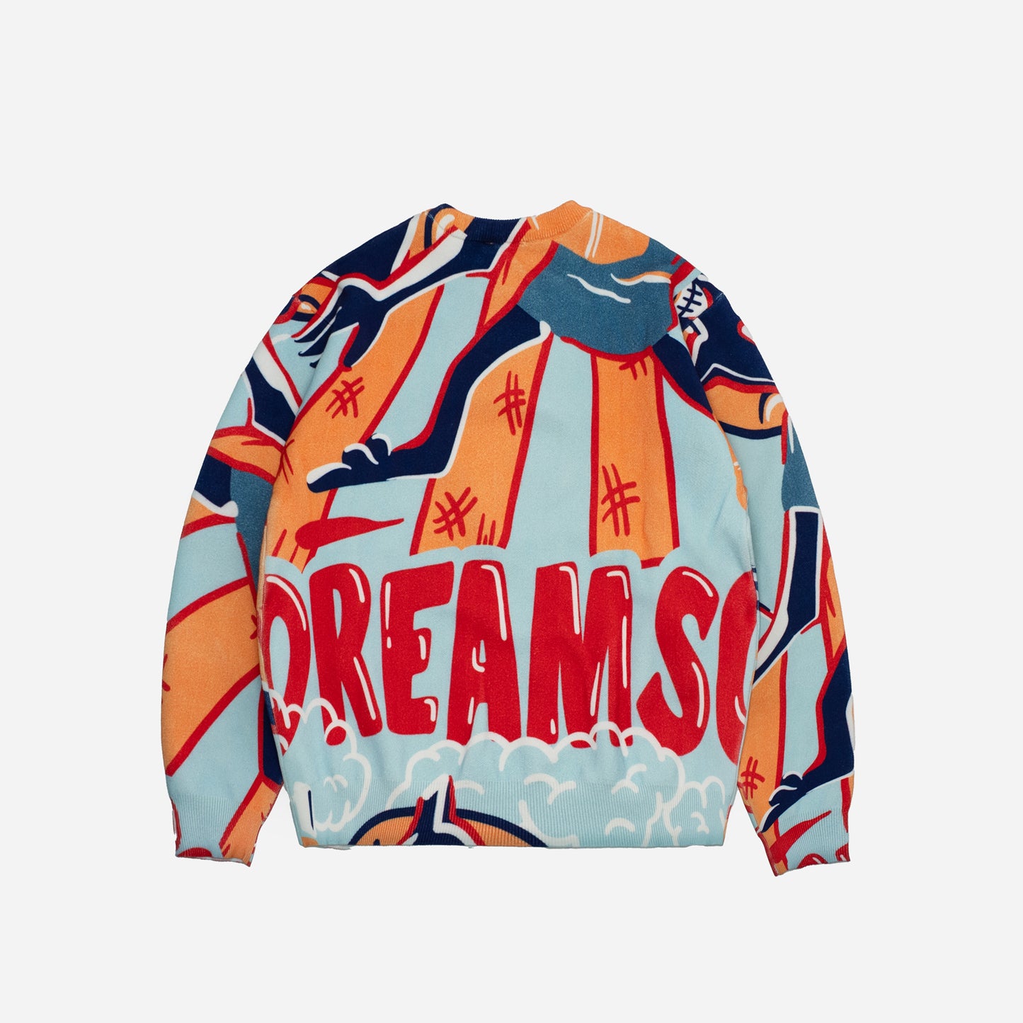 CORINTHIAN KNIT CREWNECK - AOP