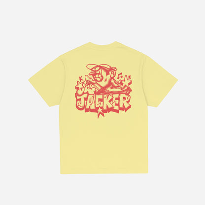 クリームTシャツ - イエロー