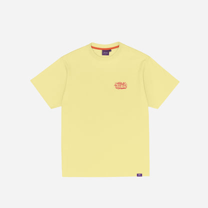 クリームTシャツ - イエロー