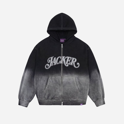 CURVE LOGO GRADIENT WASHED