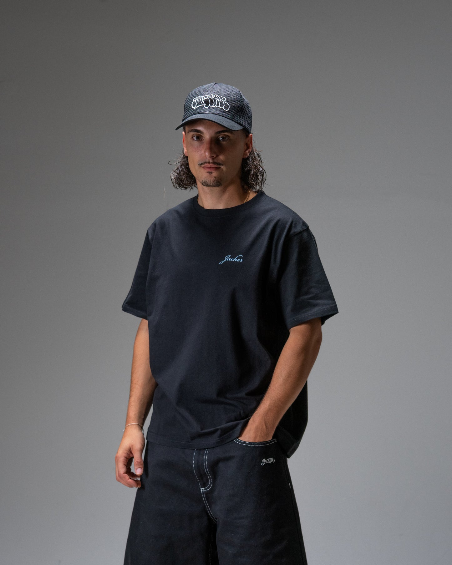 D.BIRDS COOPER T-SHIRT BLACK