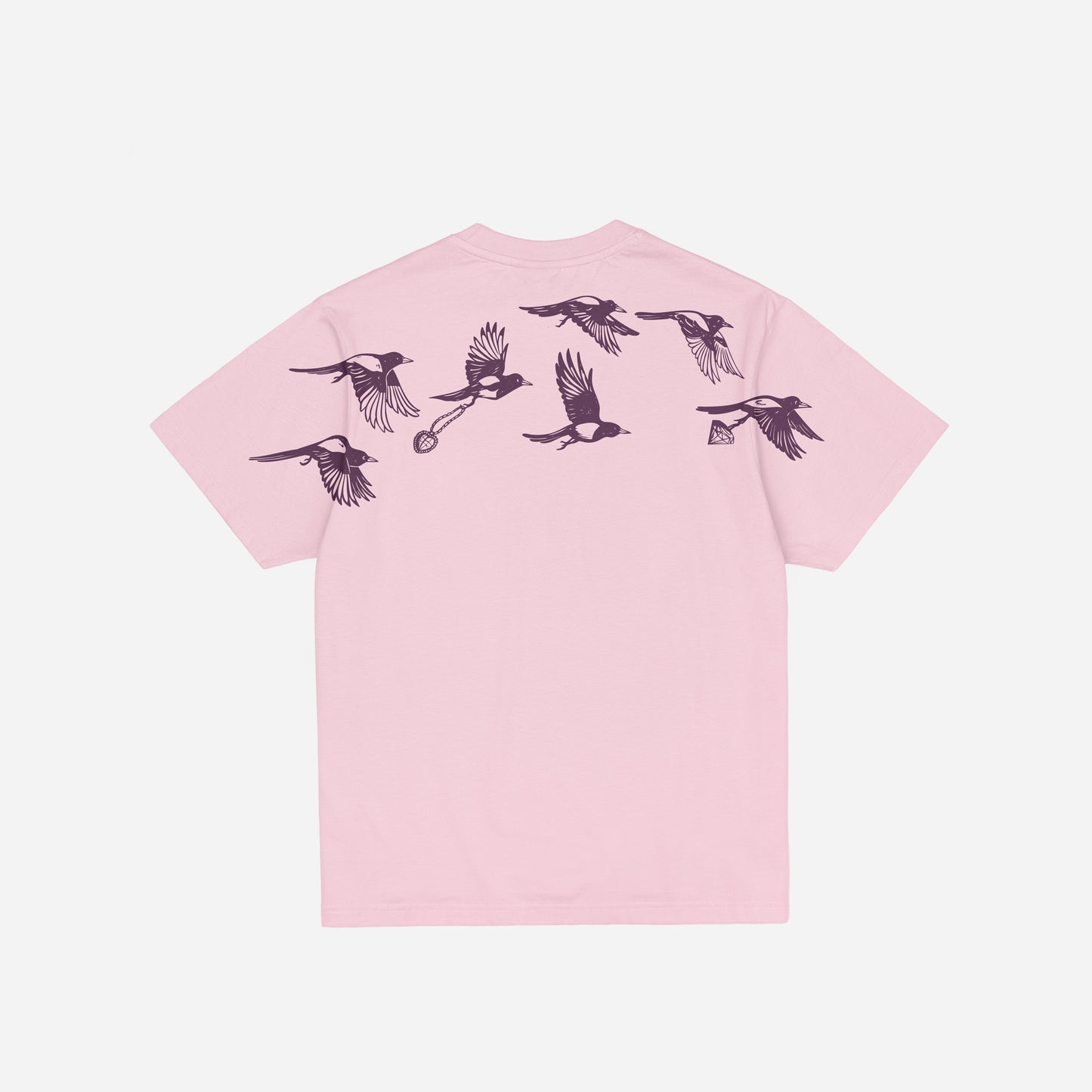 D.BIRDS COOPER T-SHIRT PINK