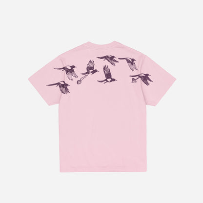 D.BIRDS COOPER T-SHIRT PINK