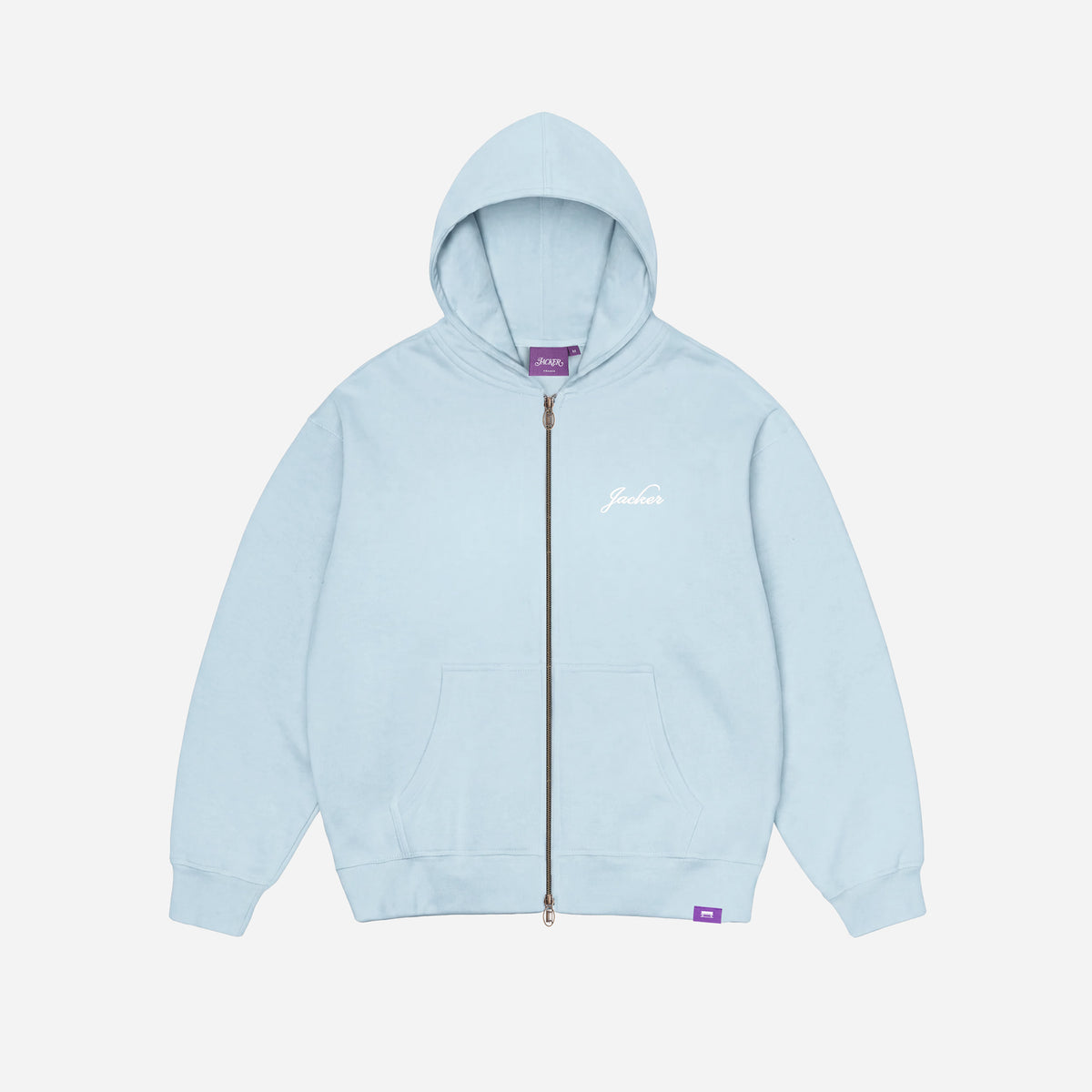 D.BIRDS COOPER HOODIE ZIP BLUE