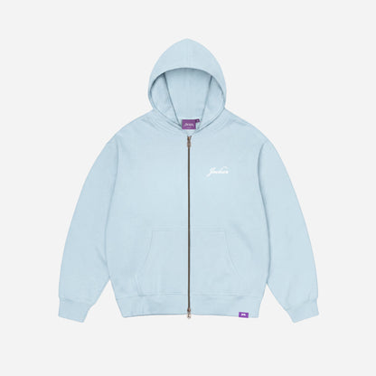 D.BIRDS COOPER HOODIE ZIP BLUE