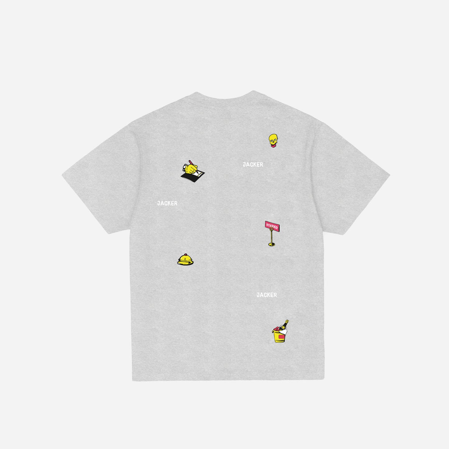 DEAL T-SHIRT HEATHER GREY