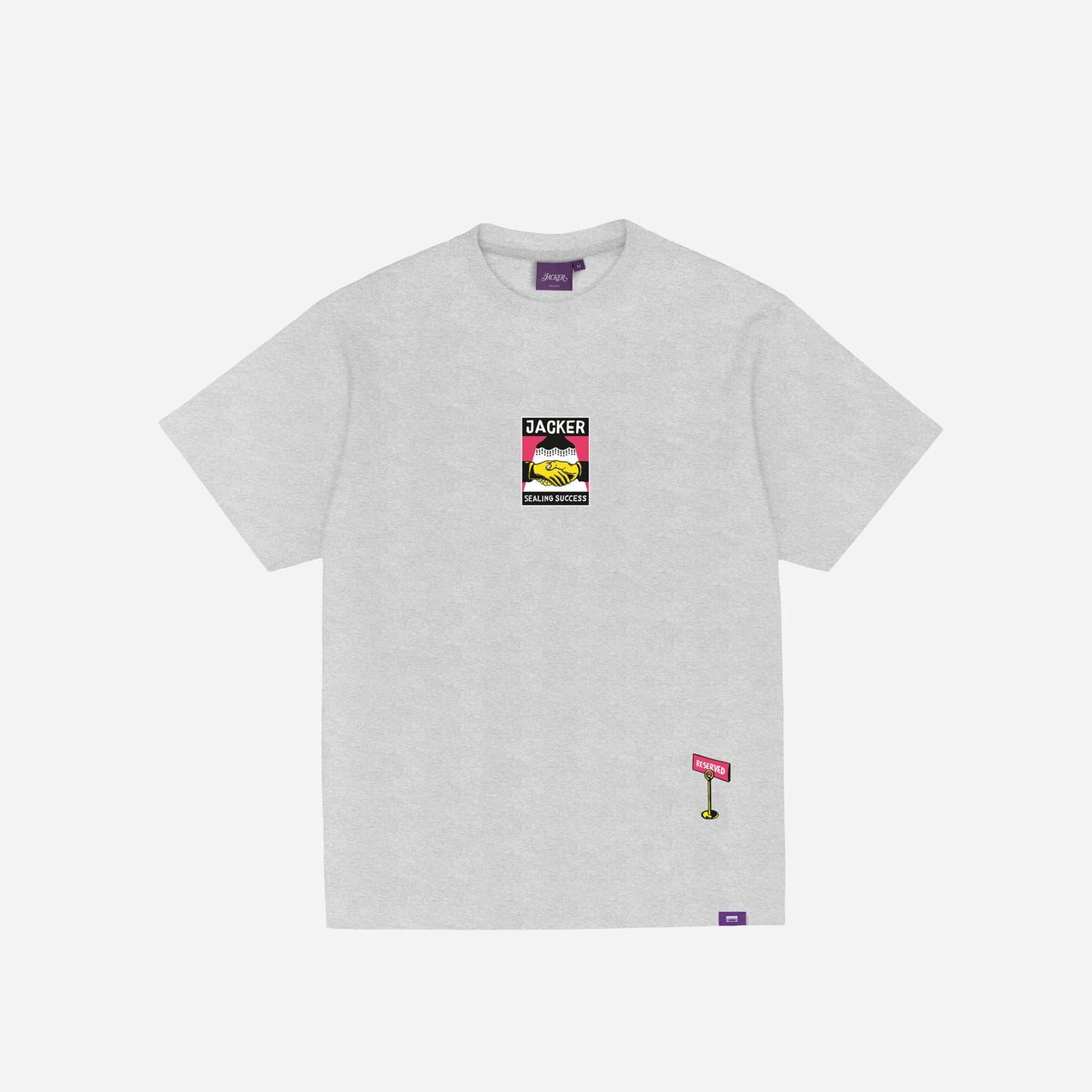 DEAL T-SHIRT HEATHER GREY