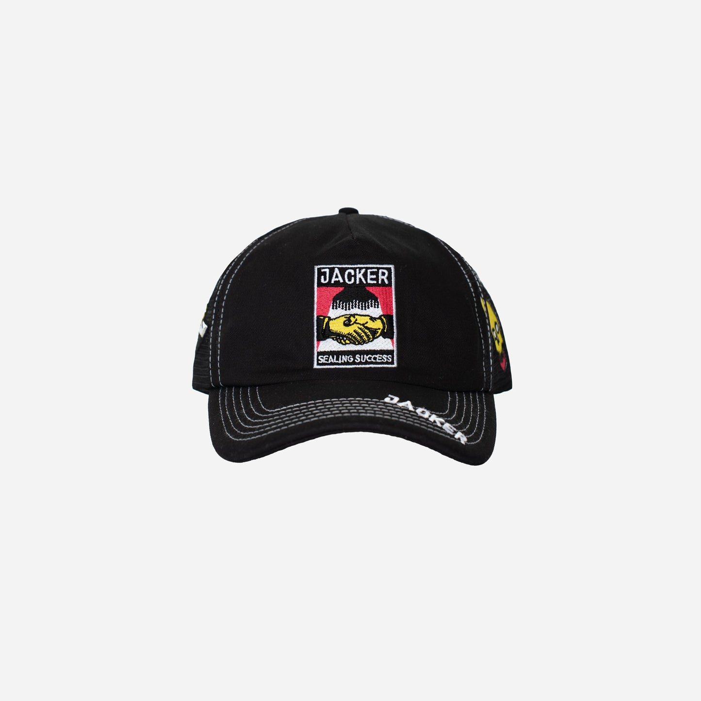 DEAL TRUCKER CAP - BLACK