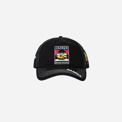 DEAL TRUCKER CAP - BLACK