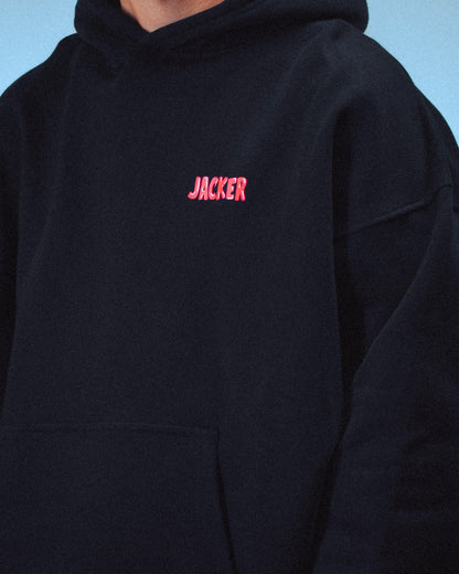 CORINTHIAN HOODIE - BLACK