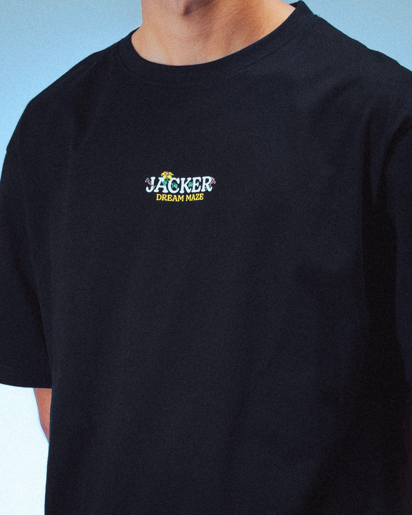 DREAM MAZE T-SHIRT - BLACK