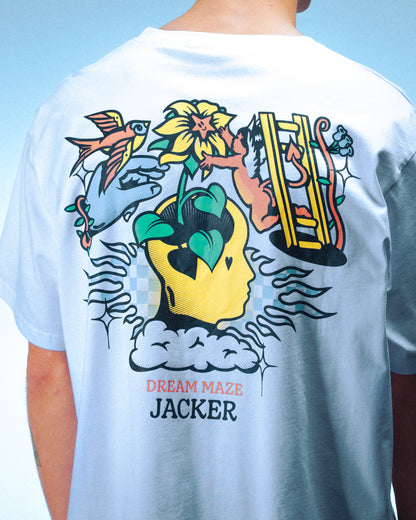DREAM MAZE T-SHIRT - WHITE