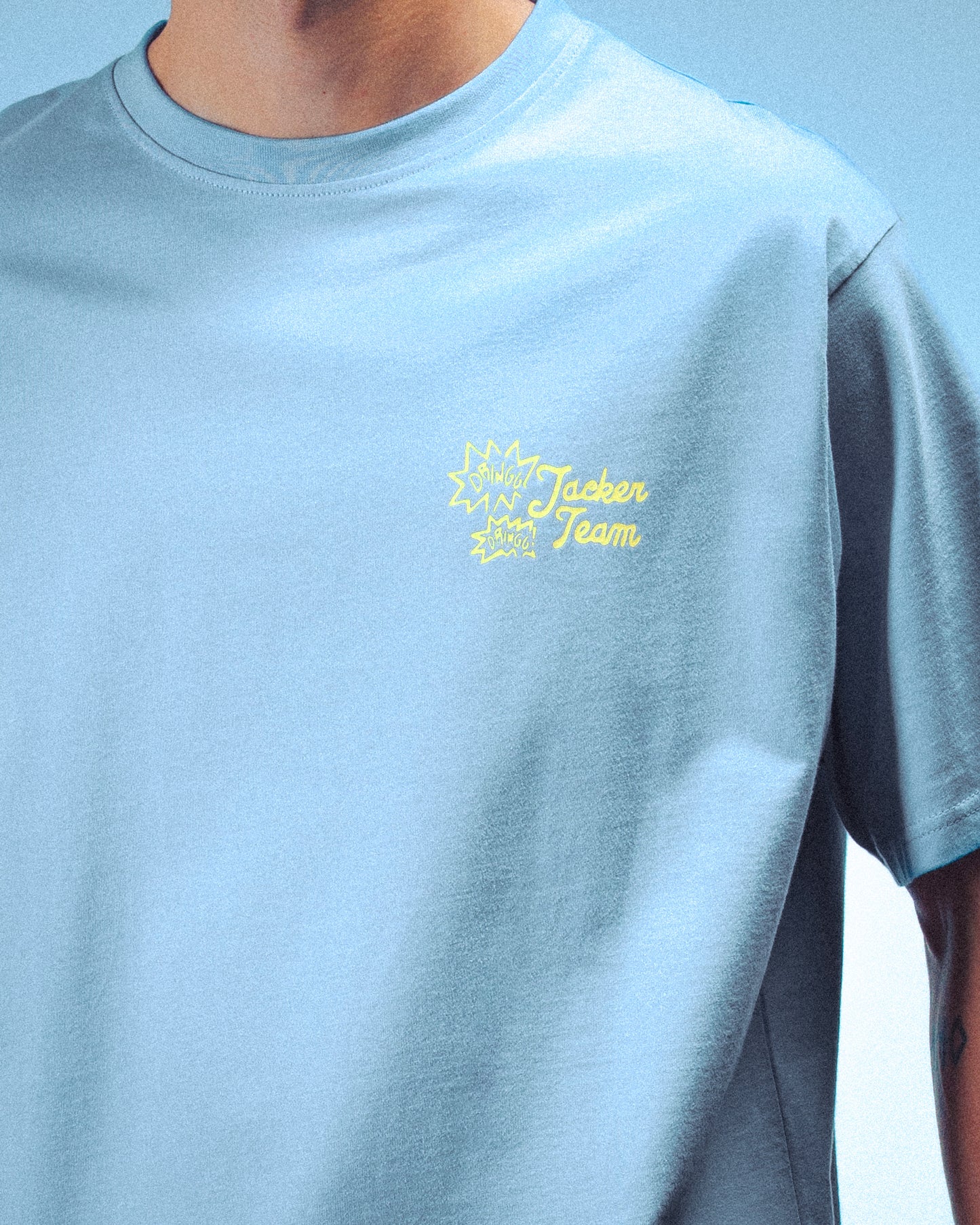 WAKE UP ! T-SHIRT - BLUE