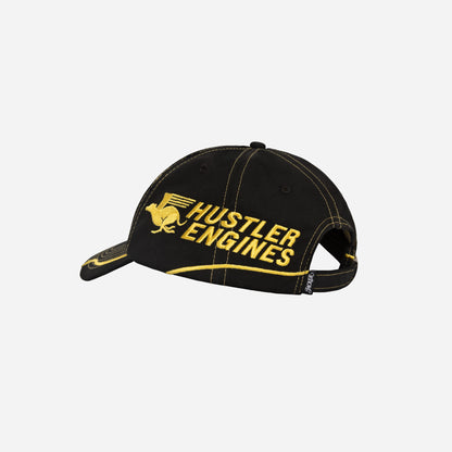 DOGGY RACING CAP - BLACK & YELLOW