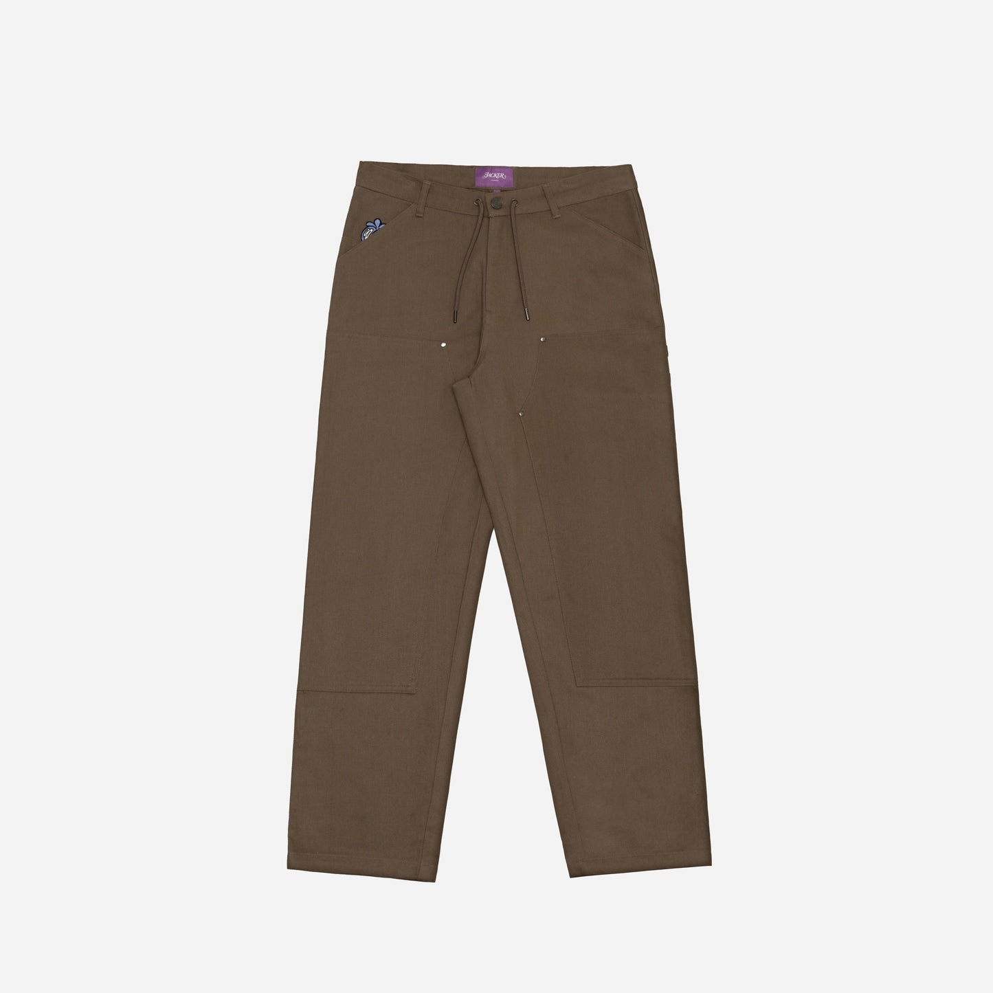 CARPENTER DOUBE KNEE PANT - BROWN