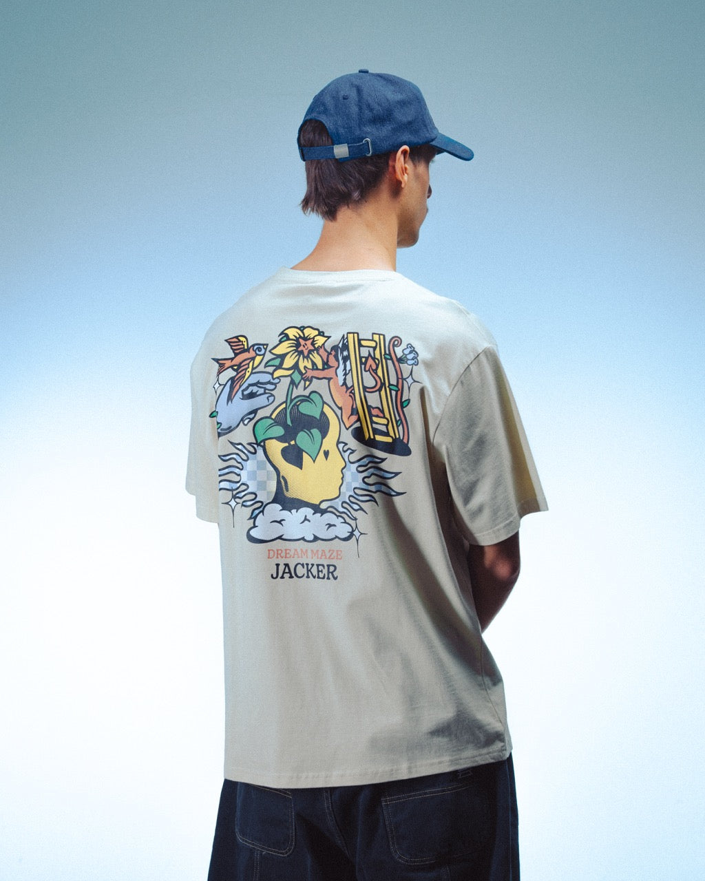 DREAM MAZE T-SHIRT - TOFU