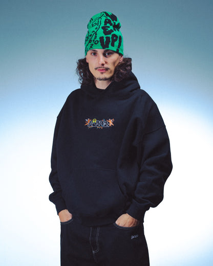DREAM MAZE HOODIE - BLACK